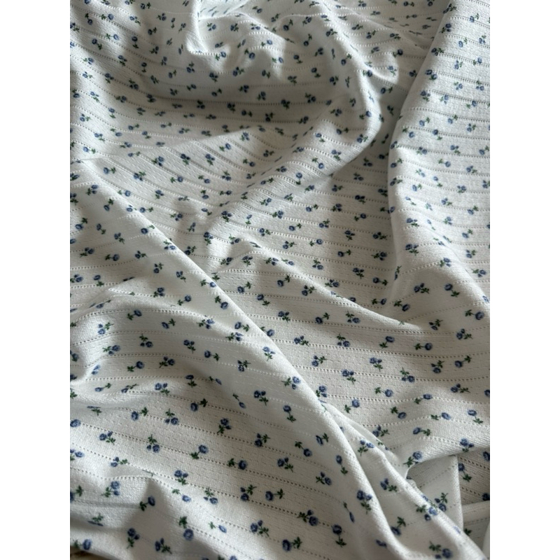 Vải cotton gân thông hơi