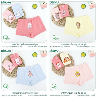 Dokma - set 3 chip đùi bé gái
