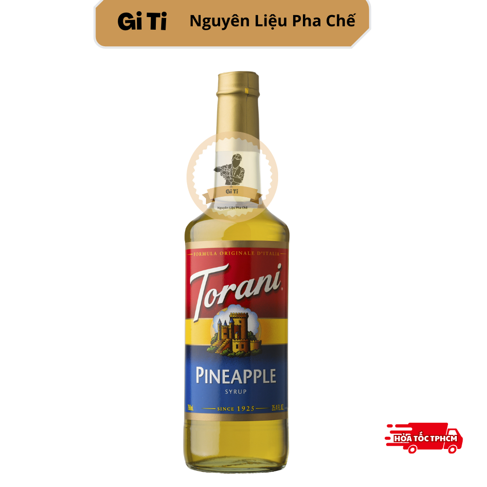 Siro/Syrup Torani Thơm (Dứa) 750ml | Torani Pineapple