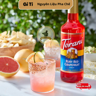 Siro/Syrup Torani Bưởi Đỏ 750ml | Torani Ruby Red Grapefruit