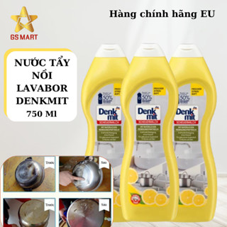 Nước tẩy rửa nồi, bồn rửa, dung dịch vệ sinh nhà bếp, tẩy dầu mỡ, vết bẩn Denkmit 750ml - Nhập Khẩu Đức