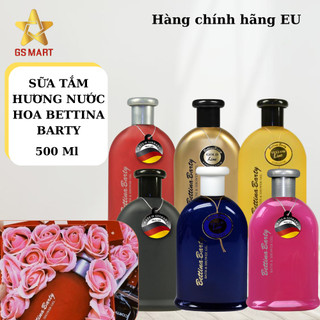  Sữa tắm nữ nước hoa siêu thơm Bettina Barty Bath & Shower gel 500ml nhập khẩu Đức giữ ẩm da lưu hương lâu tẩy da chết 