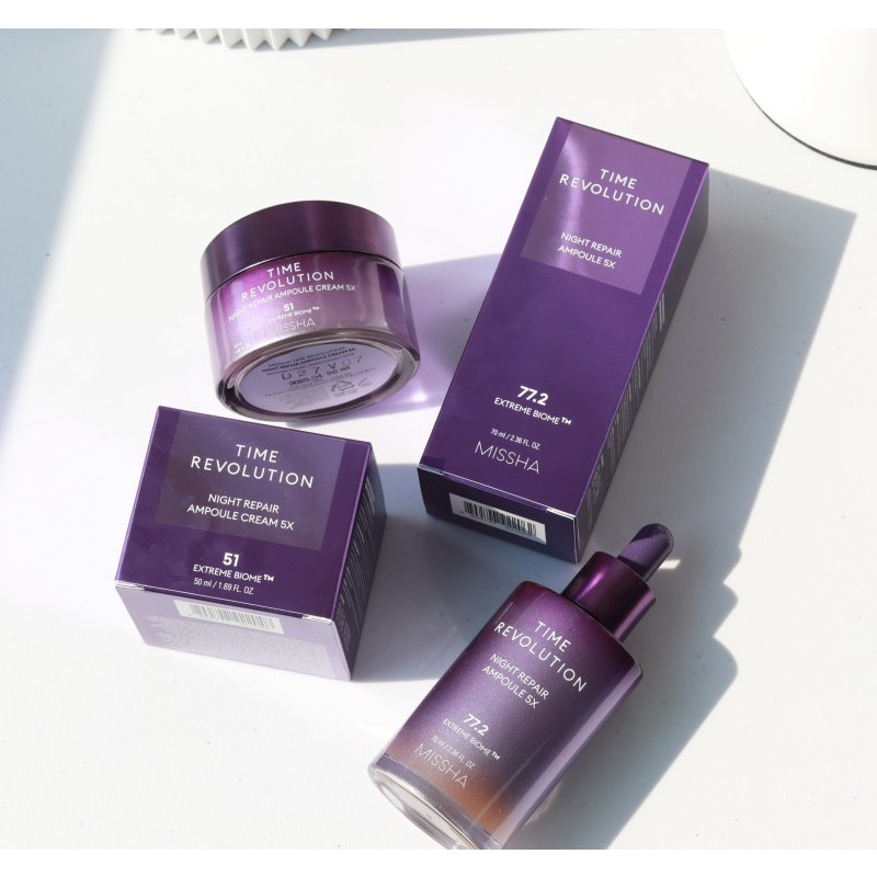 Tinh chất chống lão hóa MISSHA Time Revolution Night Repair Ampoule 5X