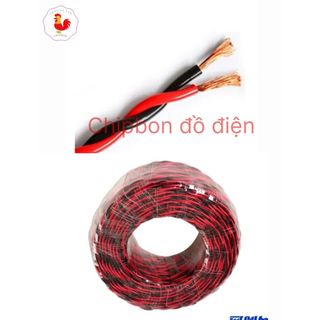 Dây điện đôi đỏ đen 2x0,75