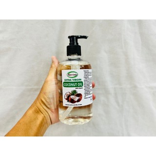 Dầu dừa hữu cơ ép lạnh không màu không mùi - rich coco – extra virgin coconut oil – chai 500 ml