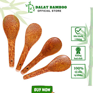 Vá xới cơm. múc canh gỗ dừa – không hoá chất