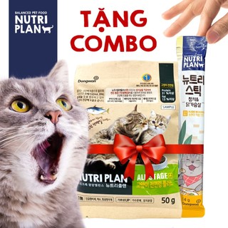 Thức ăn mèo Nutri Plan gói dùng thử 50g