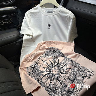 Áo phông chis.dior form vừa in hoạ tiết QCSC