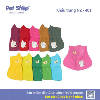 Khẩu trang che cổ petshop nz-401