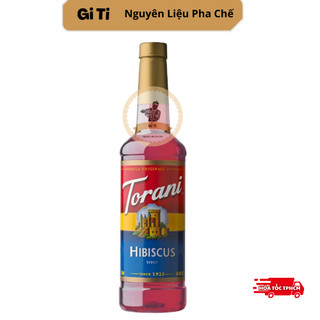Siro/Syrup Torani Hoa Atiso Đỏ 750ml | Torani Hibiscus