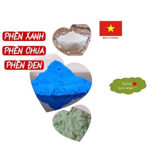 Set combo 3 loại phèn đen, phèn xanh, phèn chua
