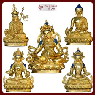 Tượng Phật Mật Tông [Kim Cương Hỷ Lạc] Tôn Tượng Các Vị Dzambala, Quan Âm Tứ Thủ, Dược Sư, Thích Ca