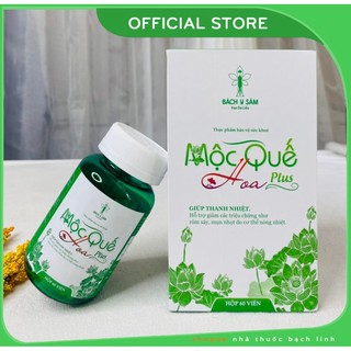 Viên uống mộc quế hoa plus bách y sâm duyên thị - hộp 60 viên