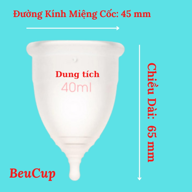 Cốc nguyệt san, cốc nguyệt san Beucup Silicol Y Tế Siêu Mềm