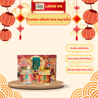 Yến sào NHA TRANG hũ LAMIE chưng sẵn (hộp 6 hũ) - Combo dành cho mẹ bầu