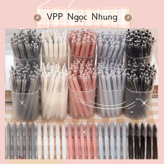 Bút gel 🖊 chống trược bấm ngòi 0,5 mm