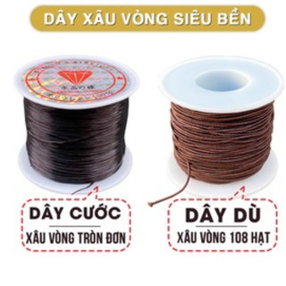 Dây Xâu Vòng để xâu hạt gỗ hạt phong thủy, Dây xâu các loại hạt charm làm vòng handmade - Trầm Hương Trầm Kệ