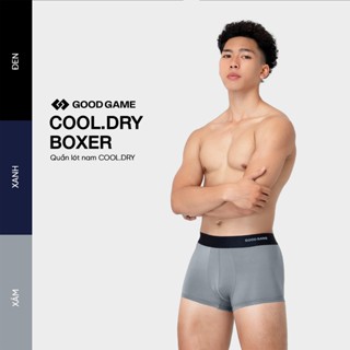 Quần Lót Boxer Nam Co Giãn Tốt Thấm Hút Mồ Hôi Công Nghệ COOL.DRY Lưng Seamless Không Đường May GOOD GAME Boxer