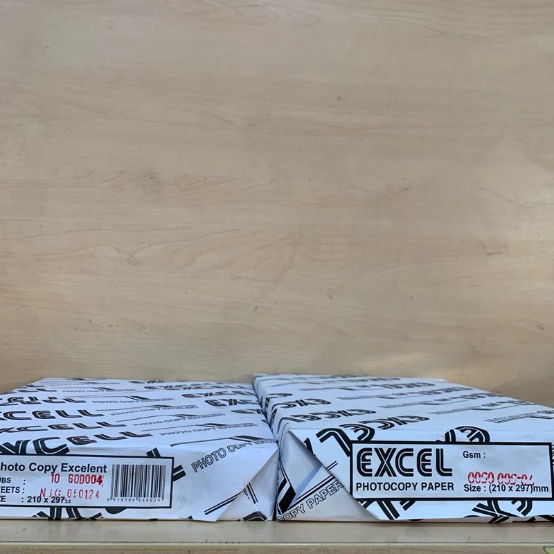 [Shopee Video]Giấy A4 Excell 500 tờ/Ream (21x29,7cm)