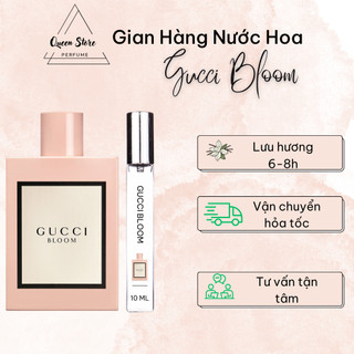 Nước hoa nữ Gucci Bloom thanh lịch nữ tính chiết 10ml - Queenn__store