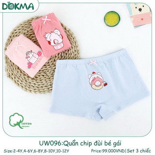 DOKMA - Set 3 chip đùi bé gái