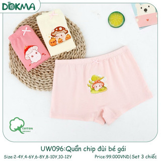 DOKMA - Set 3 chip đùi bé gái