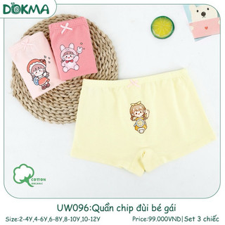 DOKMA - Set 3 chip đùi bé gái