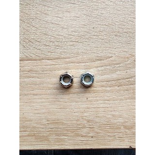 Replacement Wheels Nuts for Skateboard (x2)Mặt Ván Trượt Axle nuts for trucks Silver, gold & black