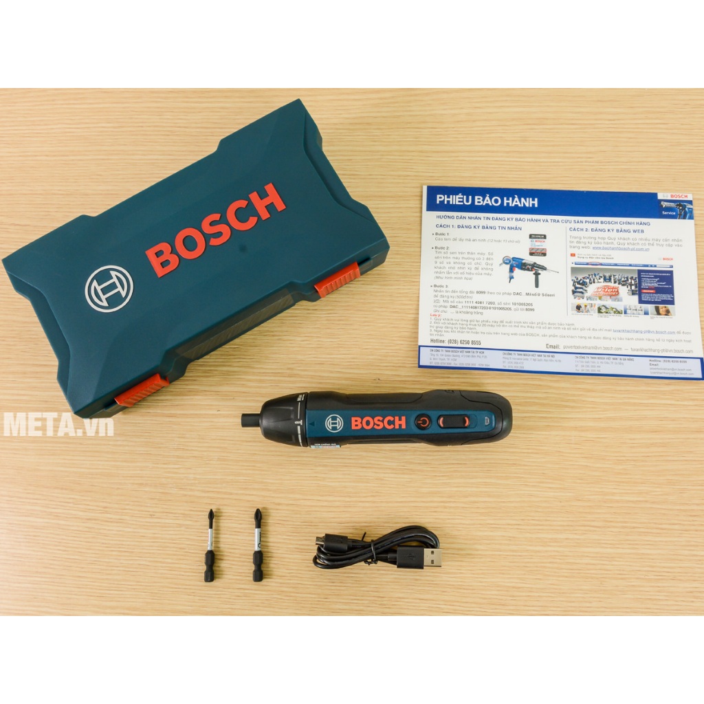 Máy vặn vít dùng pin Bosch Go Gen 2