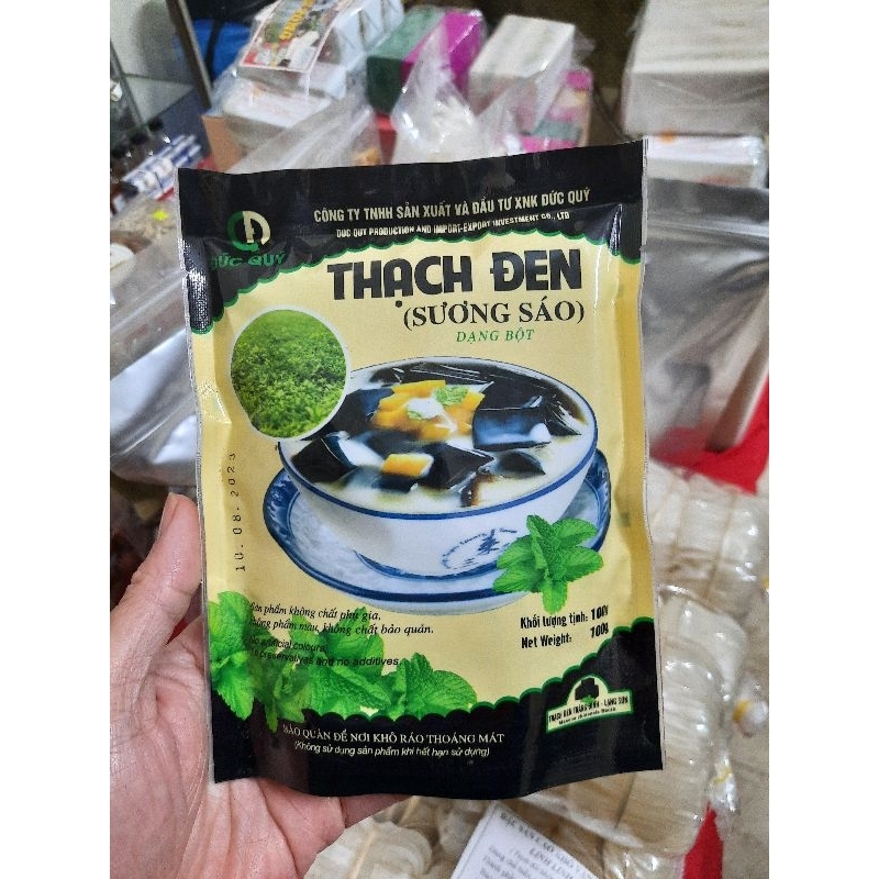 Bột thạch đen (sương sáo) Lạng Sơn - 100g
