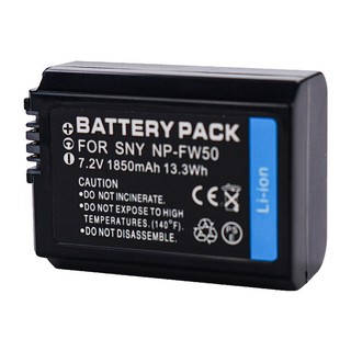 Pin for sony np-fw50 np-fz100
