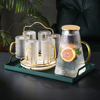Bình - cốc nước thuỷ tinh vân sần chịu nhiệt