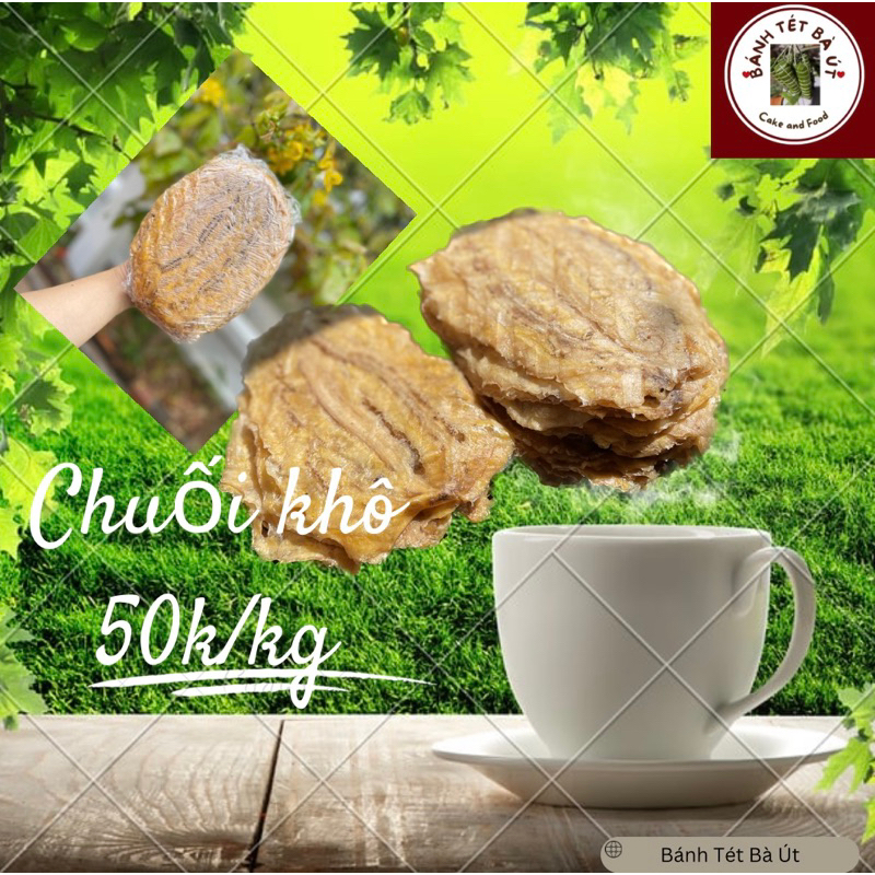 Chuối khô ép