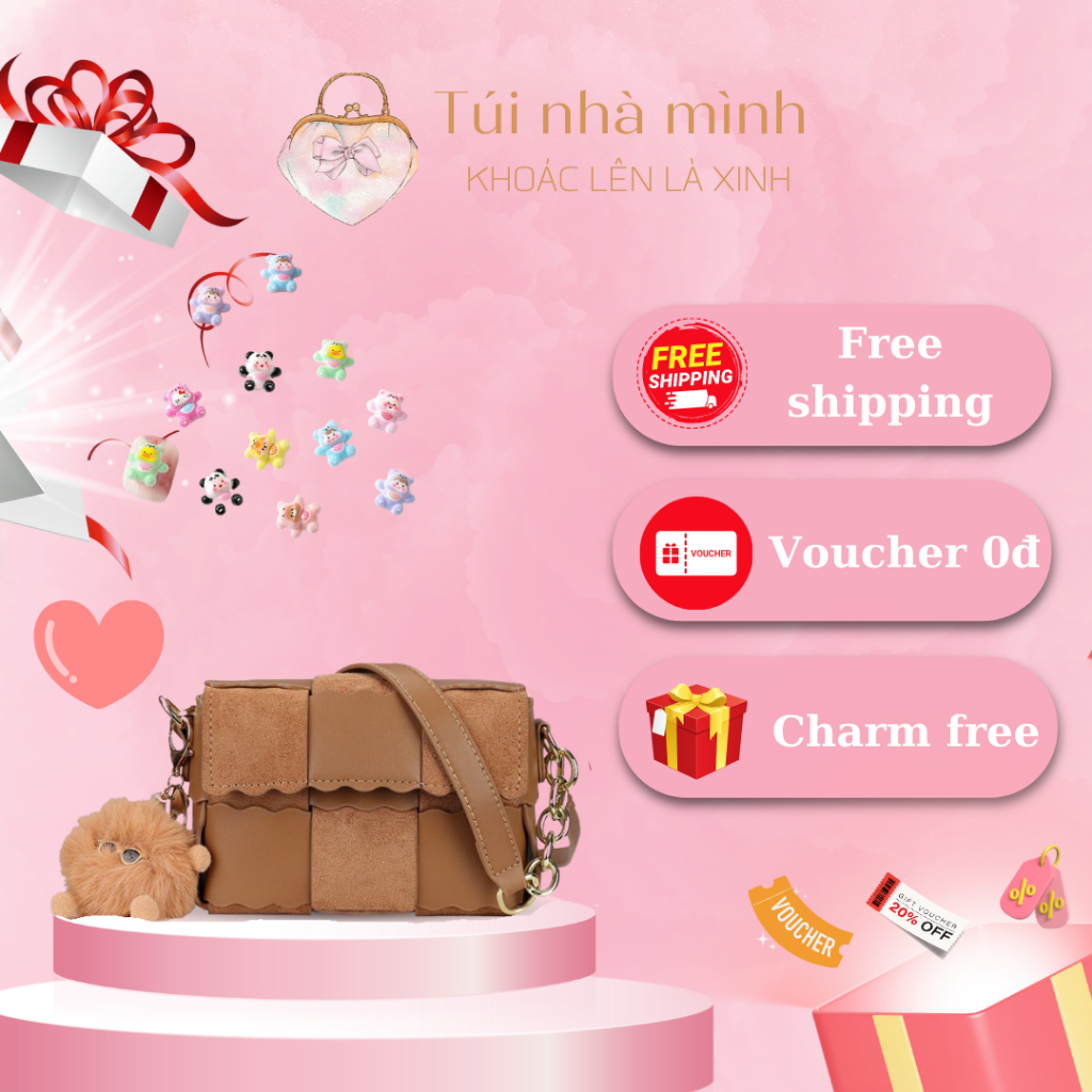 túi handmade xinh đẹp dễ thương trẻ trung giành cho nữ giới
