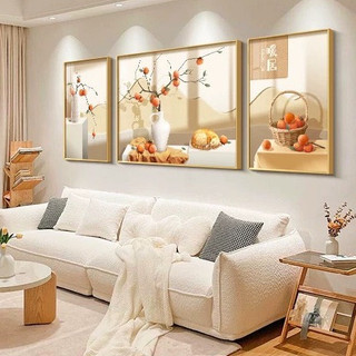Bộ 3 Tranh Tráng Gương Cành Hồng Tài Lộc/ Tranh Treo Tường Phòng Khách/ Khách Sạn/ Decor Nhà/ Trang Trí Shop/ Quà Tặng