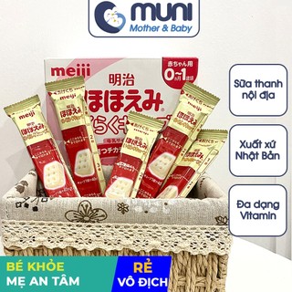[BÁN LẺ] Sữa Meiji Thanh 27gr Số 0 - Meiji Thanh Nội Địa Nhật