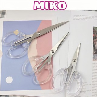 Kéo MIKO Chất Liệu Thép Không Gỉ Tay Cầm Nhựa ABS Trong Suốt 100