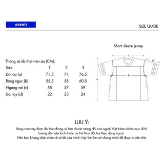 Áo Jersey Levents 05 Thun Lưới Thái Và Tricot Bóng Unisex Oversized