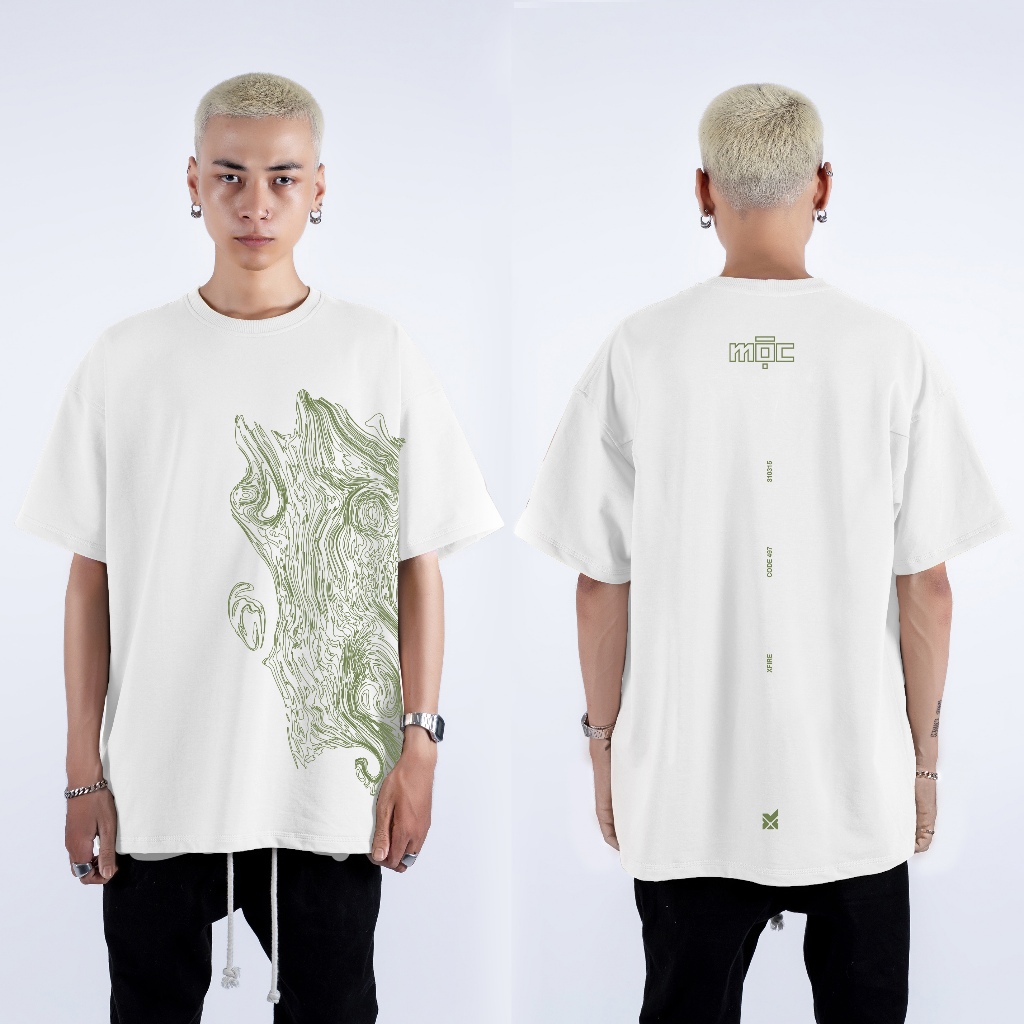 XFIRE MỘC TSHIRT IN WHITE