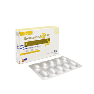 Hỗ trợ dạ dày. esome 20. hộp 30 viên.