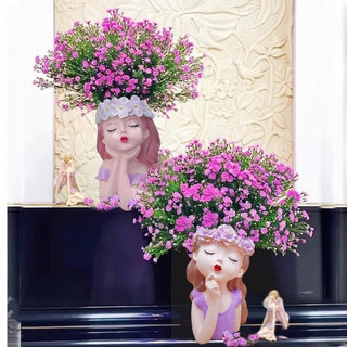 Bình cắm hoa cô gái nhiều mẫu, bình cô gái cắm hoa, trồng cây, decor hàng nhập khẩu cao cấp, cô gái cắm hoa