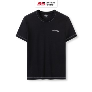  Áo Thun Nam Ngắn Tay 5S FASHION, Thiết Kế Đường Line Nổi Trẻ Trung (TSO23061)
