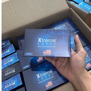 Combo 1 hộp 30 viên kẹo sâm xtreme candy chính hãng mẫu mới