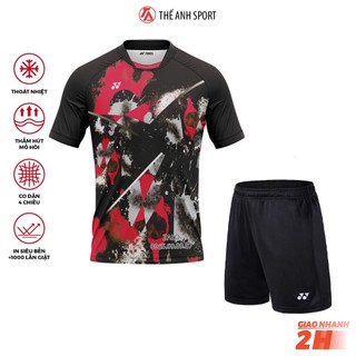 Áo cầu lông yonex, quần áo cầu lông dành cho nam và nữ đủ size m l xl xxl