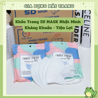 Thùng 200 chiếc khẩu trang 5d mask nhật minh kháng khuẩn - tiện lợi