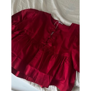 Áo bbd 3 nơ form rộng kèm áo ống