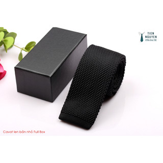 Cà Vạt Len Cao Cấp Bản  6Cm - Cavat Tự Thắt