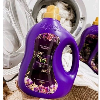 Nước giặt sinh học hương gỗ eco natural golr - xả & giặt siêu thơm
