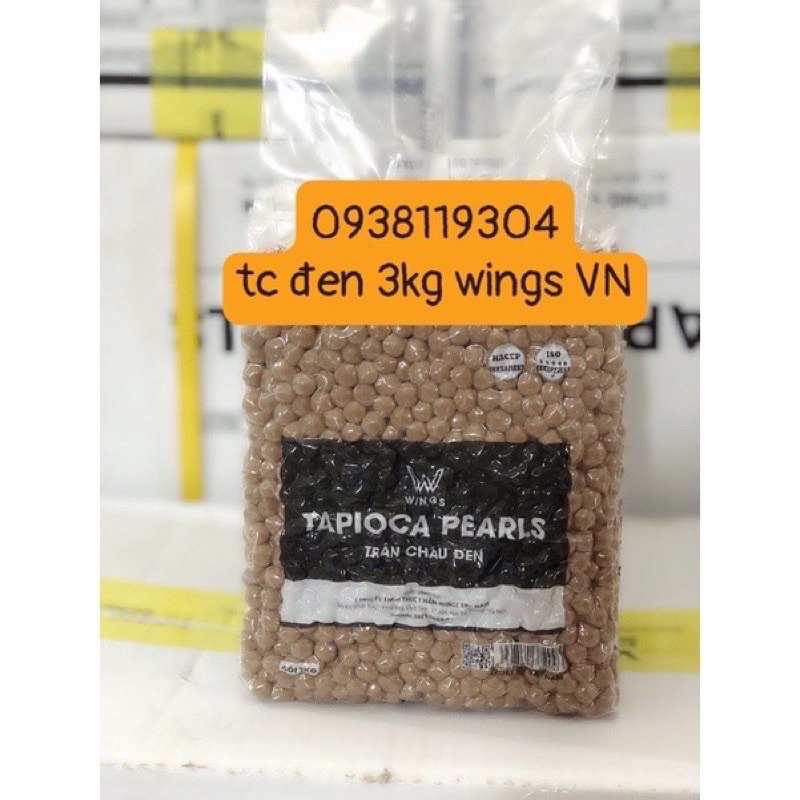 Trân châu đen Wings 3 KG