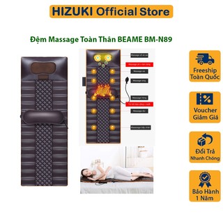Đệm massage toàn thân beame bm-n89, nệm mát xa toàn thân, nệm massage thư giãn giảm nhức mỏi